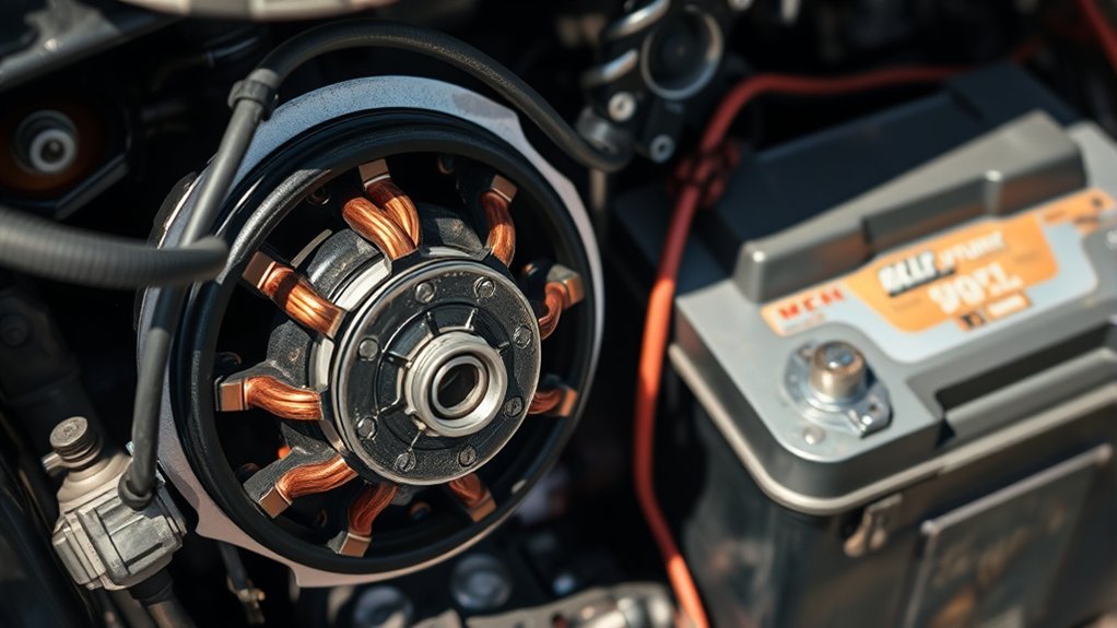 motorcycle charging system issues