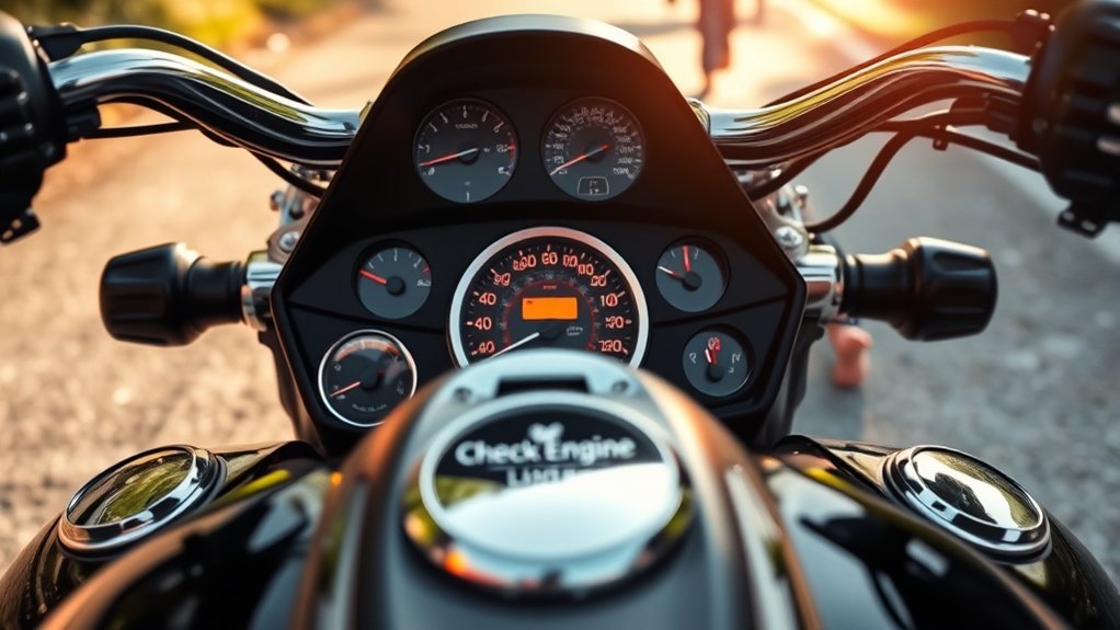 motorcycle check engine troubleshooting