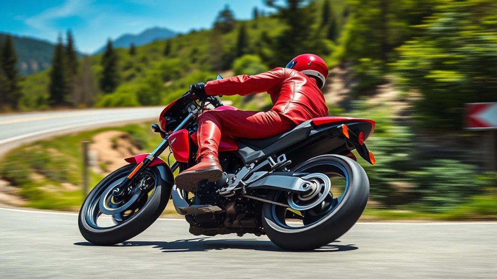 motorcycle countersteering technique explained