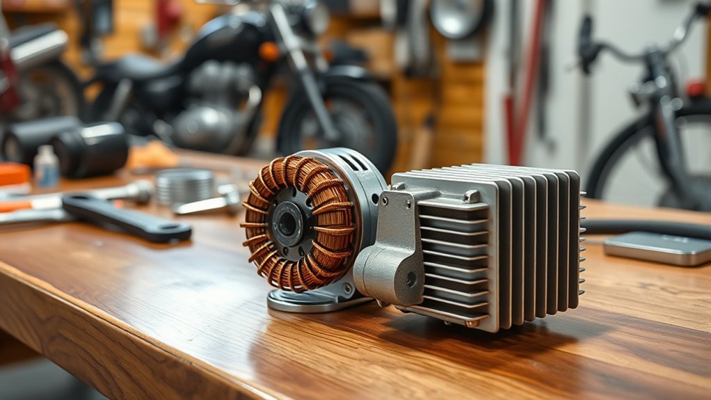 motorcycle electrical system components