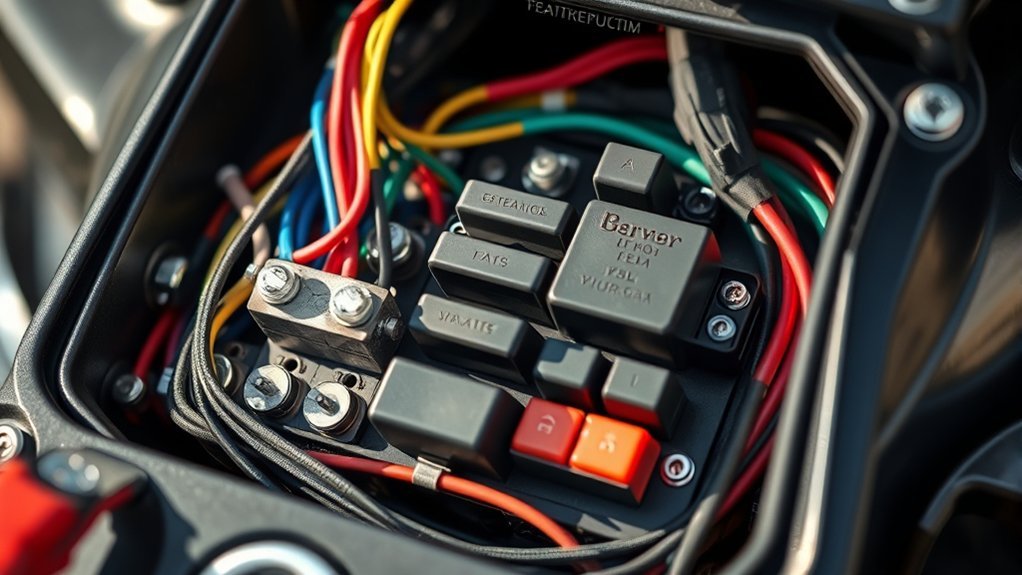 motorcycle electrical system components