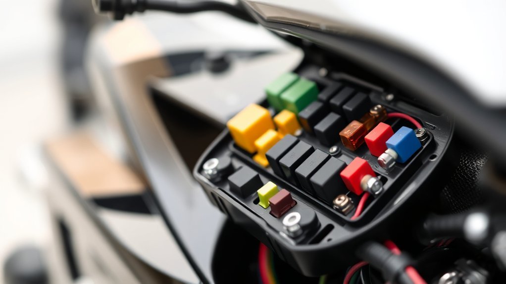 motorcycle electrical system management