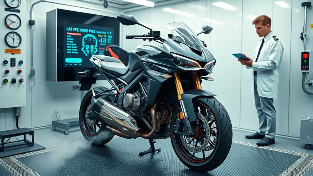 motorcycle emissions testing requirements
