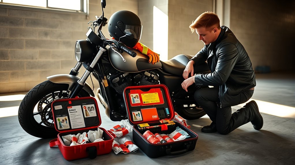 motorcycle first aid essentials