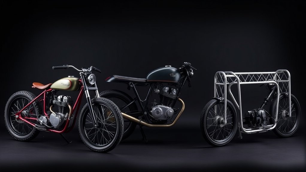 motorcycle frame types comparison