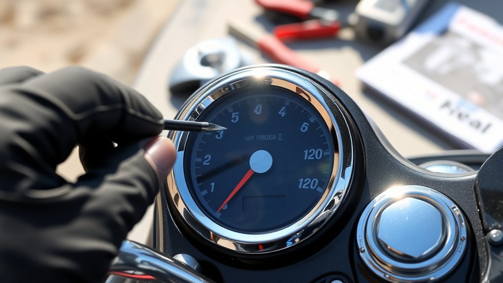 motorcycle fuel gauge issues