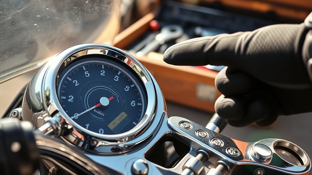motorcycle fuel gauge troubleshooting