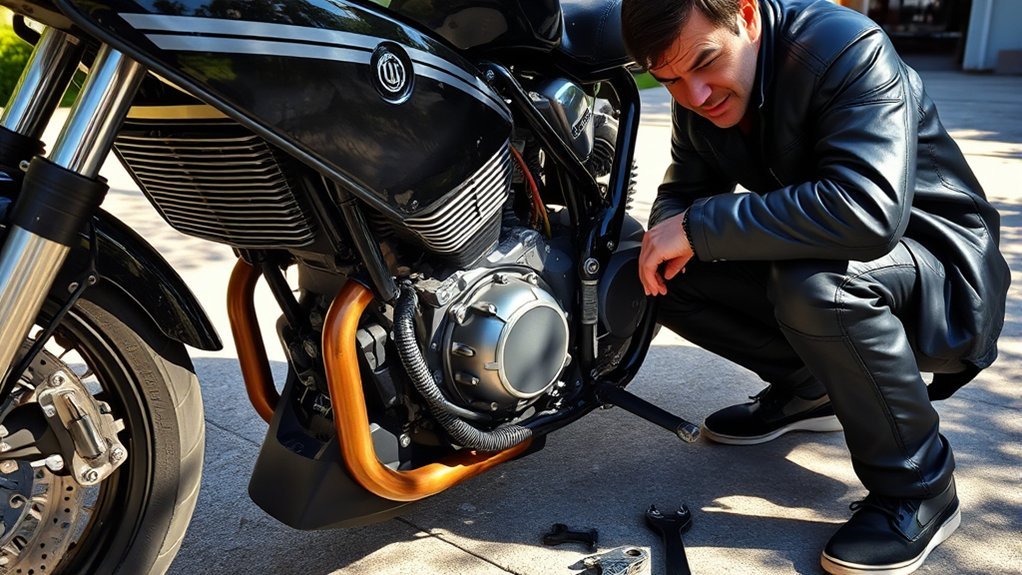 motorcycle idle stalling issues