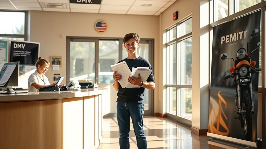 motorcycle learner s permit application
