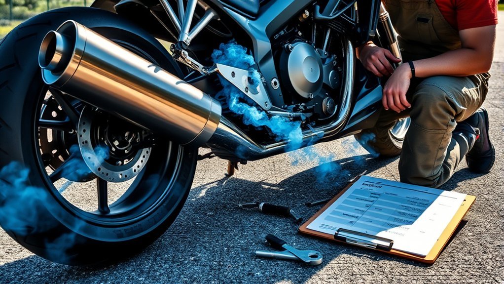 motorcycle oil repair costs