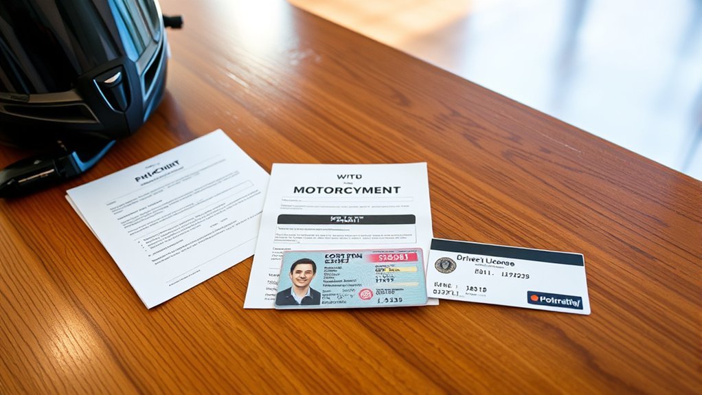 motorcycle permits versus endorsements