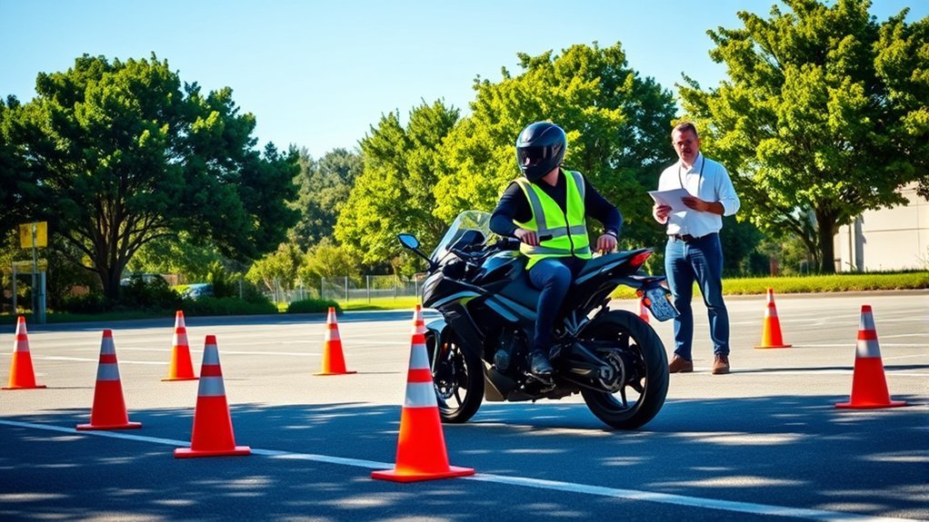 motorcycle skills test preparation