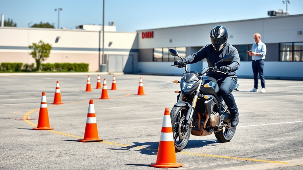 motorcycle skills test tips