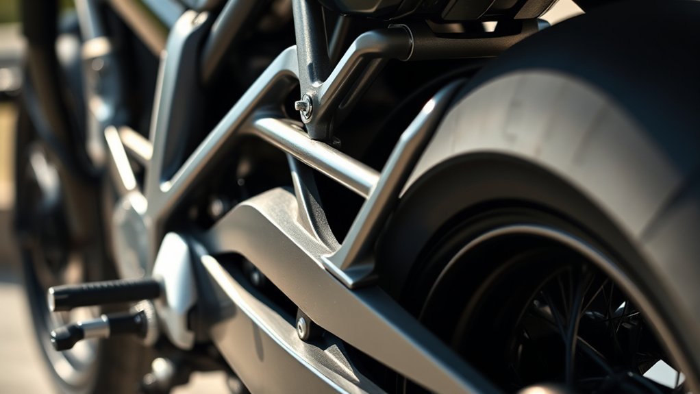 motorcycle swingarm function explained