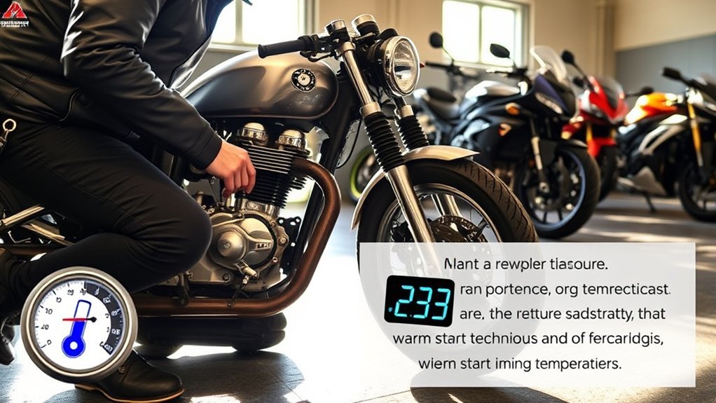 motorcycle warm up guidelines explained