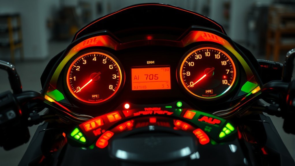 motorcycle warning lights explained