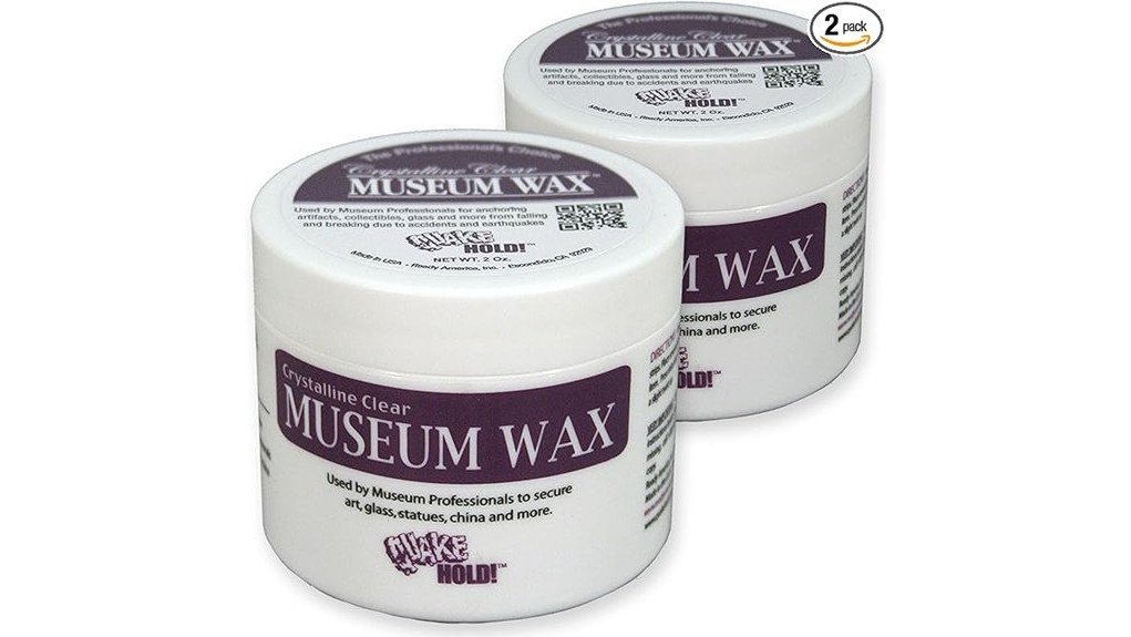 museum wax for stability