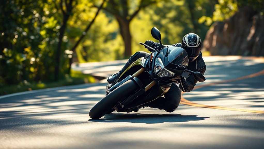 optimal cornering line management