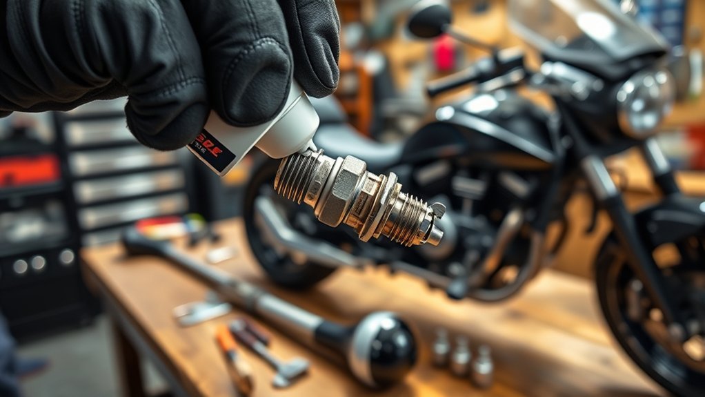 optimal spark plug installation