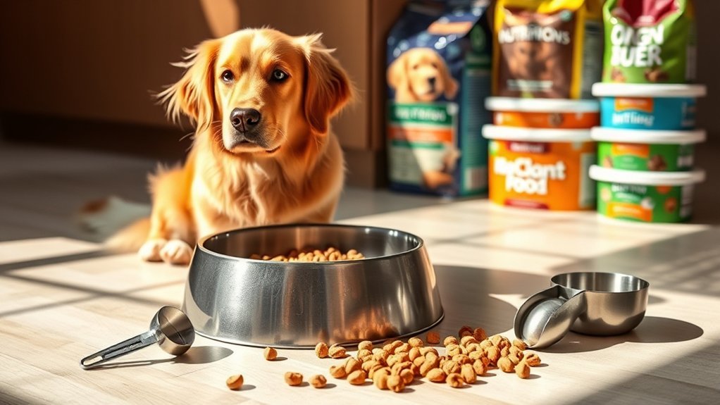 optimizing dog food consumption
