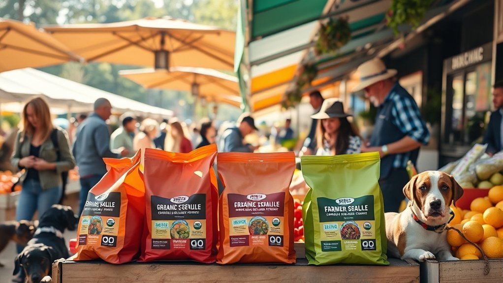 organic dog food growth