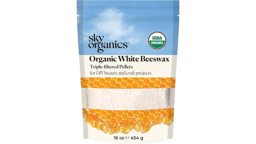 organic white beeswax review