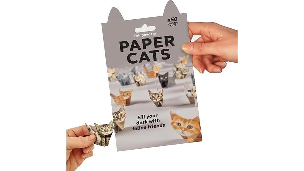 origami paper cat review
