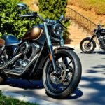 park motorcycle securely safely