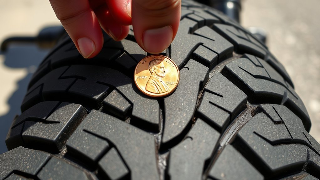 penny test for tread depth