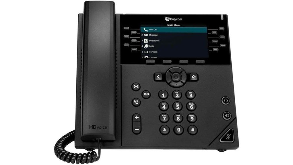 polycom vvx 450 features review