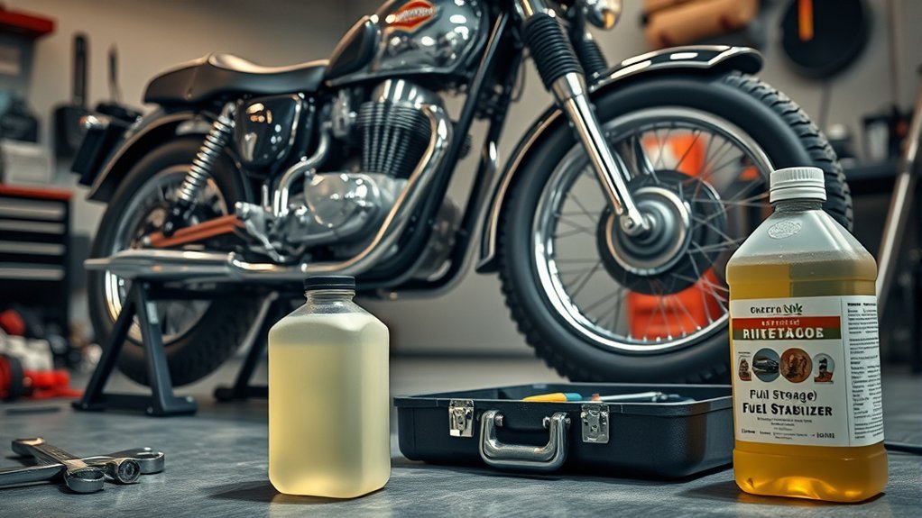 prepare carburetor for storage