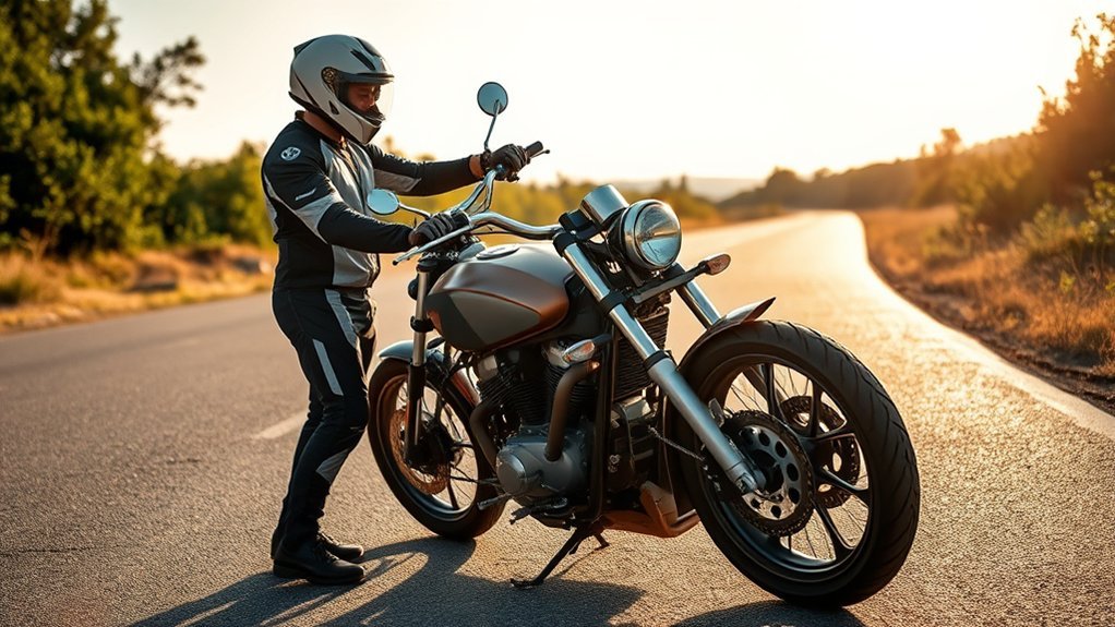 prevent motorcycle falls effectively