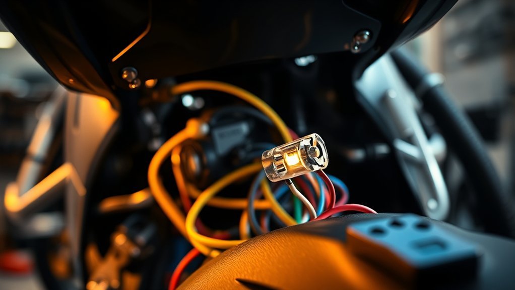 prevent motorcycle fuse blowouts