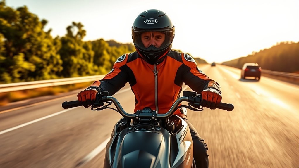 prevent motorcycle rear end collisions