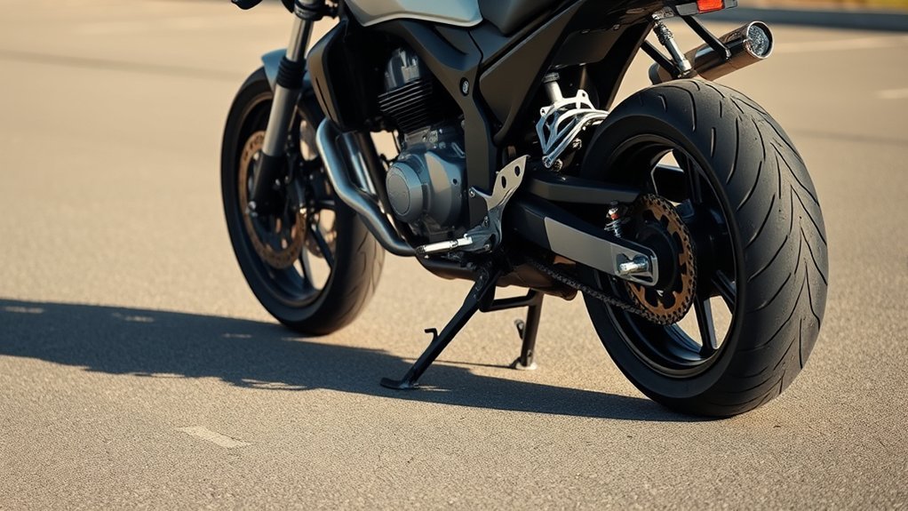 proper motorcycle parking techniques