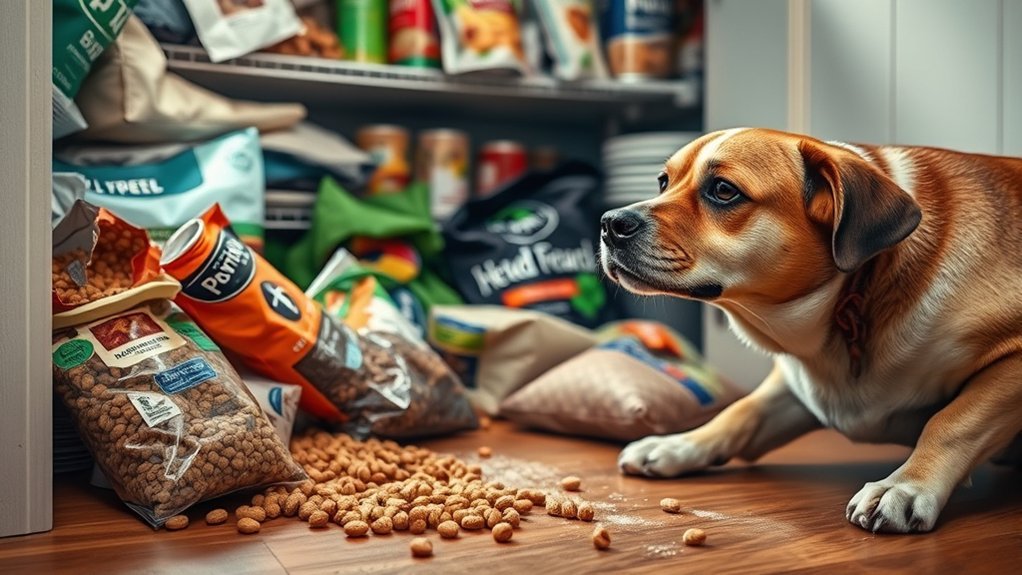 proper pet food storage
