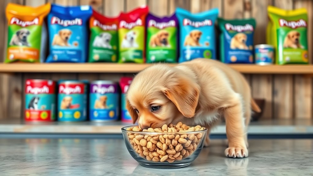 puppy food selection guide