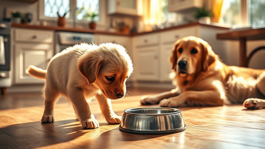 puppy food transition risks