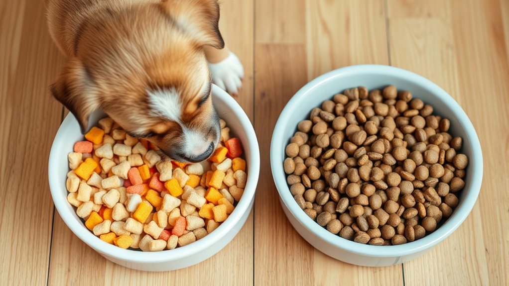 puppy food transition signs