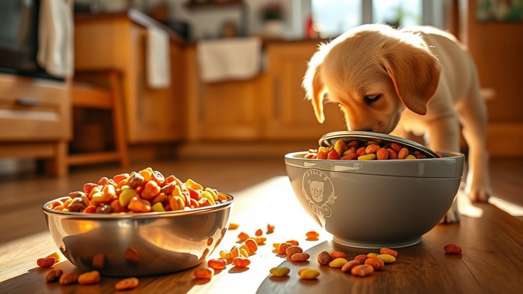 puppy growth requires specialized nutrition