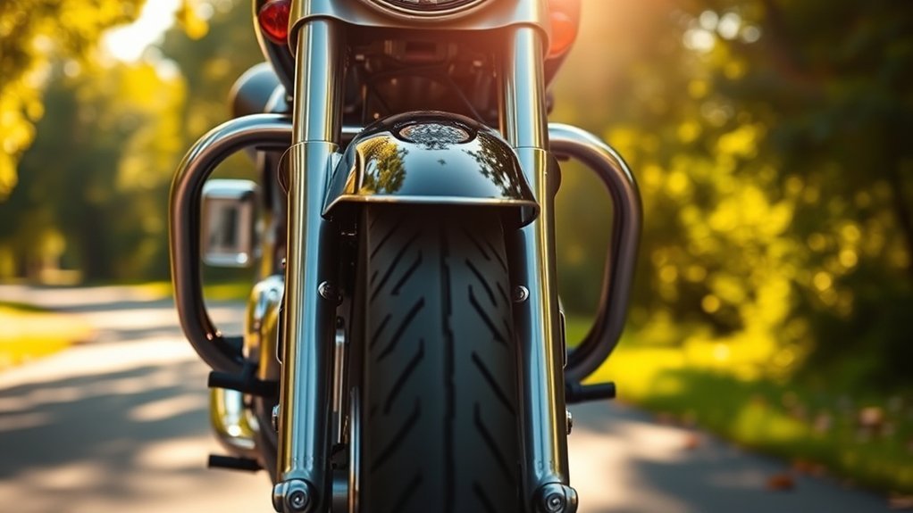 rake trail stability maneuverability