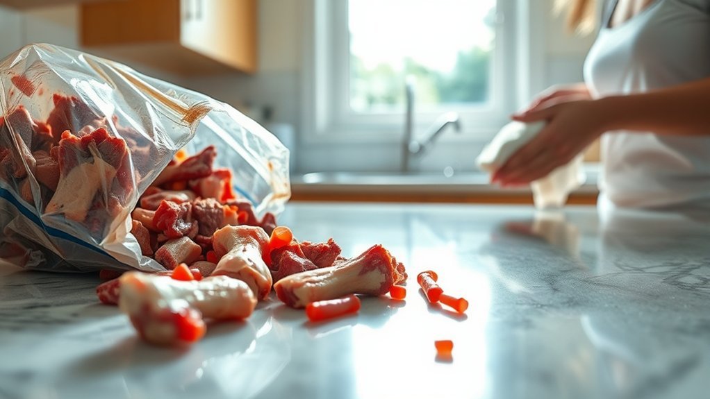 raw pet food contamination risks