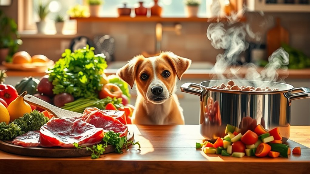 raw versus cooked dog food