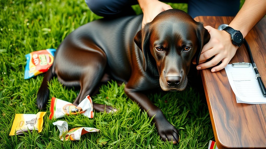 recognizing dog food poisoning