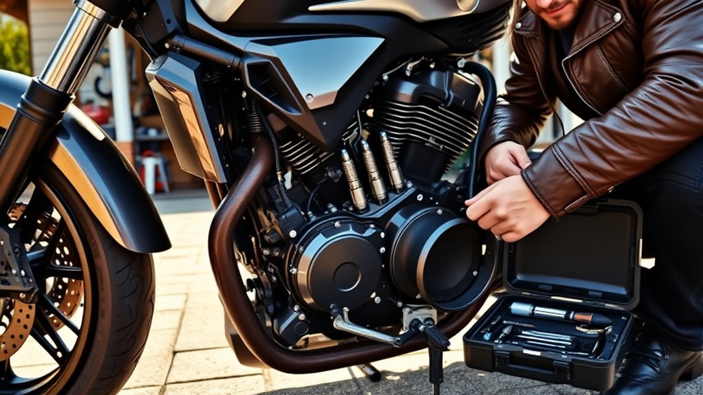 regular motorcycle maintenance tips