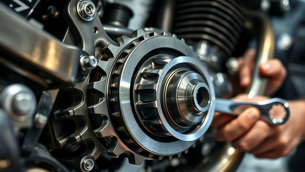 regular motorcycle transmission maintenance