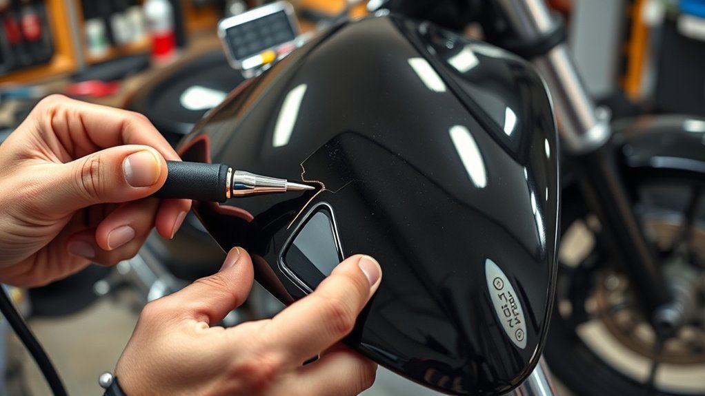 repair motorcycle fairings effectively