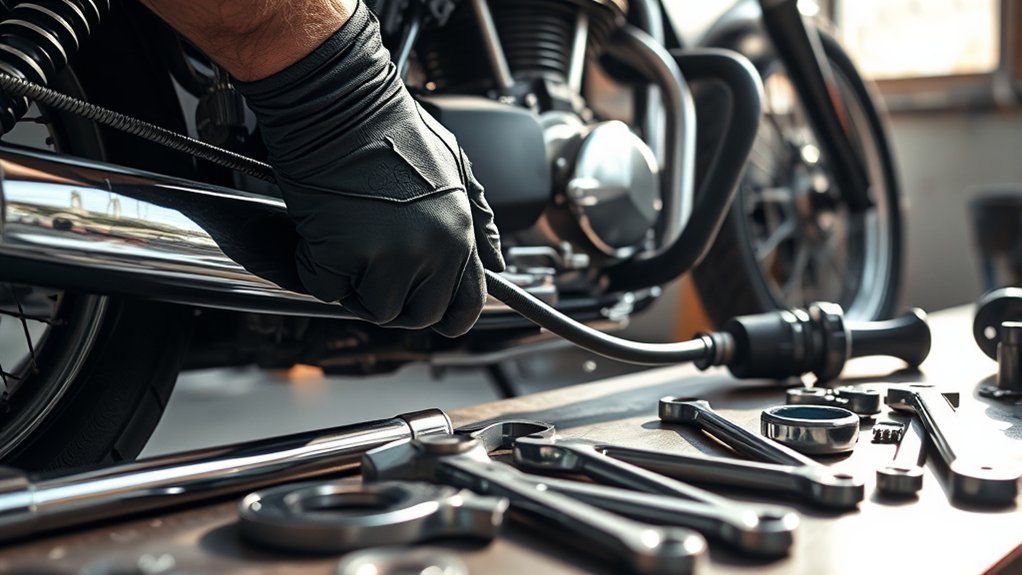 replace motorcycle clutch cable