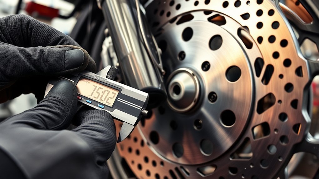 replace worn rotor immediately