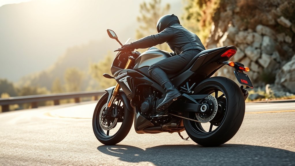 rev matching enhances motorcycle control